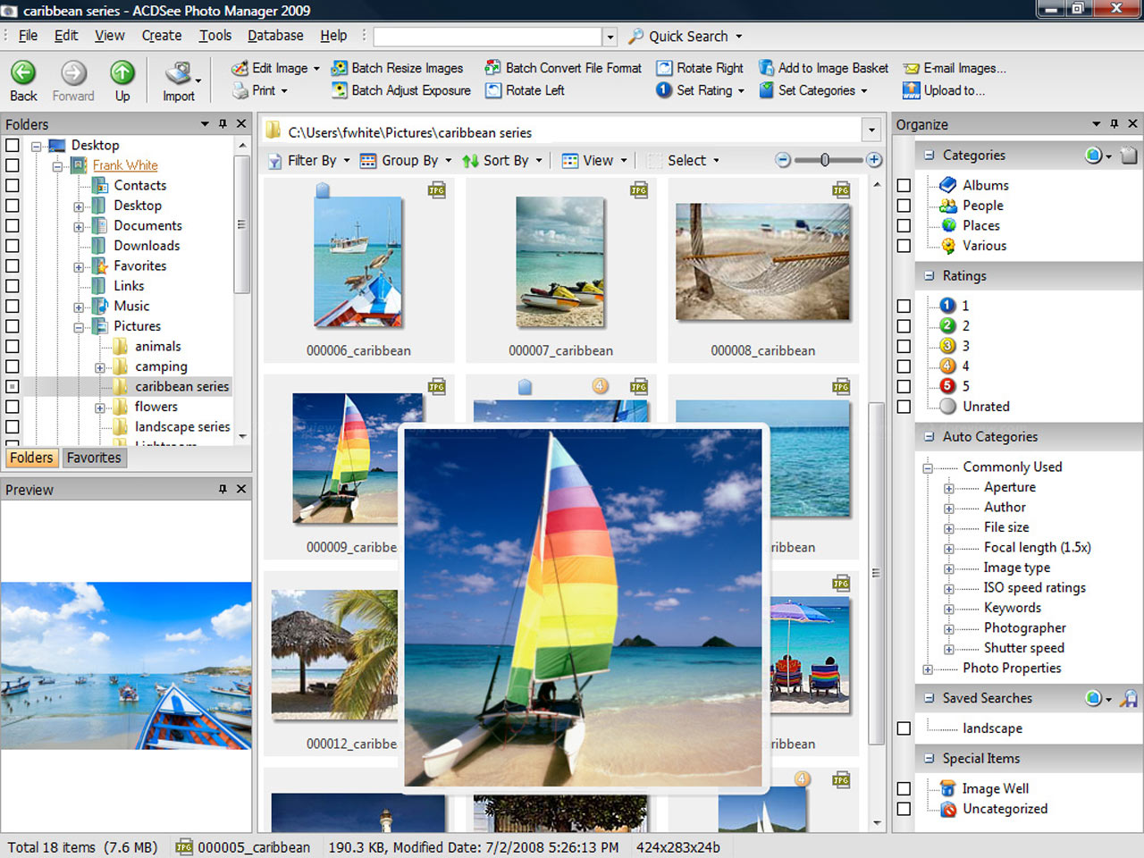 ACDSee photo organizer software