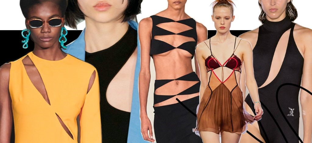 cutouts spring summer 2022 fashion trends