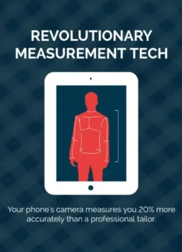Virtual tailor Augmented reality